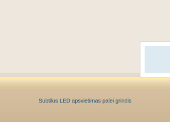 Nematomos grindjuostės ar apsimoka?